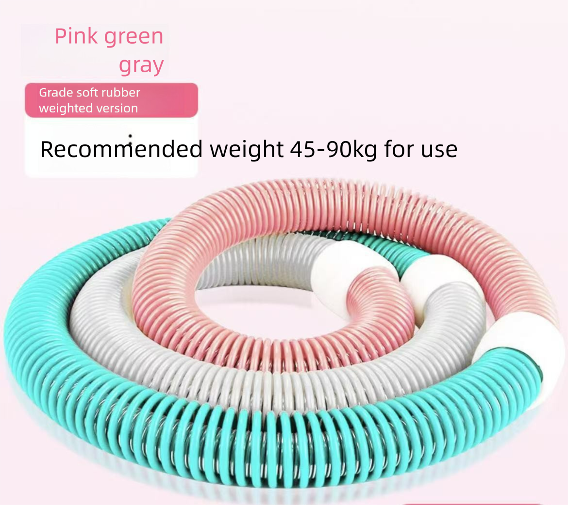 Spring Weighted Exercise Keine Taillenverletzung Frauen Bauch Magic Device Bauchreduktion Soft Hula Hoop Fitness Abnehmen_voghion.com