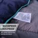 Multifunctional Down Ultralight Waterproof Quilted Fluffy Outdoor Camping Blanket With Storage_voghion.com