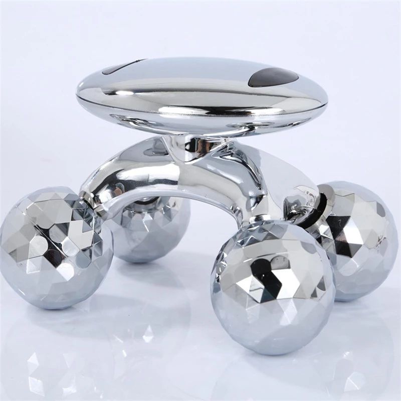 4D Roller Massager Solar Micro Current Massager Face Lifting Versteviging Lichaamsafslanking Vormgeving Anti-cellulitis Roller Schoonheidsverzorging_voghion.com