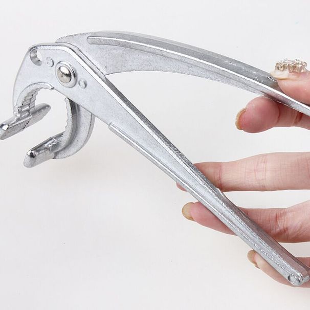 Universāls nerūsējošā tērauda saspraude, karstā katla klipsis, akmens katla klipsis, pretpiedeguma klipsis, dzelzs plāksnes klipsis, cepešpannas klipsis, katla klipsis, kastroļa klipsis_voghion.com