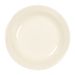 Cream-colored Ceramic Deep Round Dinner Plate Solid-color Dinner Plate For Home Use_voghion.com
