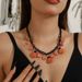 Halloween Statement Necklace - Pumpkin Skull Ghost Bat Choker Necklaces, Spooky Gothic Halloween Jewelry For Women, Festive Party Accessory_voghion.com