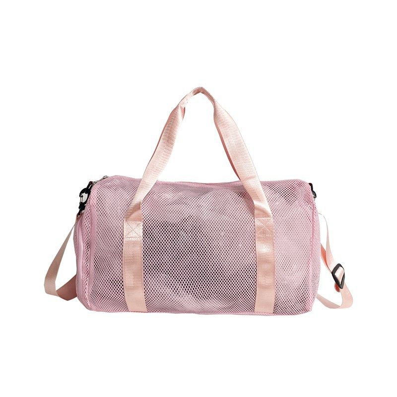 Tie Dyed Mesh Travel Bag Beach Vacation Large Capacity Mesh Bag Travel Bag Mesh Backpack_voghion.com
