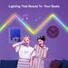 Intelligent Creative RGBIC Splicing Wall Remote Control Music Sync Smart LED Light Bedroom Decoration Atmosphere Lamp_voghion.com