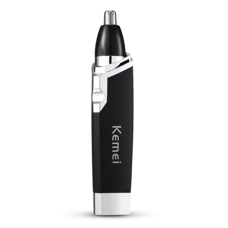 Kemei-6512 električni strižnik za nos, britvica za obraz in odstranjevanje dlak z baterijo AA, za moške_voghion.com