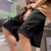 Men's Clothing Retro Sports Shorts For Boys Summer New Style Casual Loose Trendy Five Point Pants For Men_voghion.com