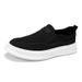 Men's Classic Retro Low-Top Canvas Sneakers - Lightweight Breathable Casual Shoes For Everyday Wear With Comfortable EVA Insole & Durable PVC Outsole_voghion.com