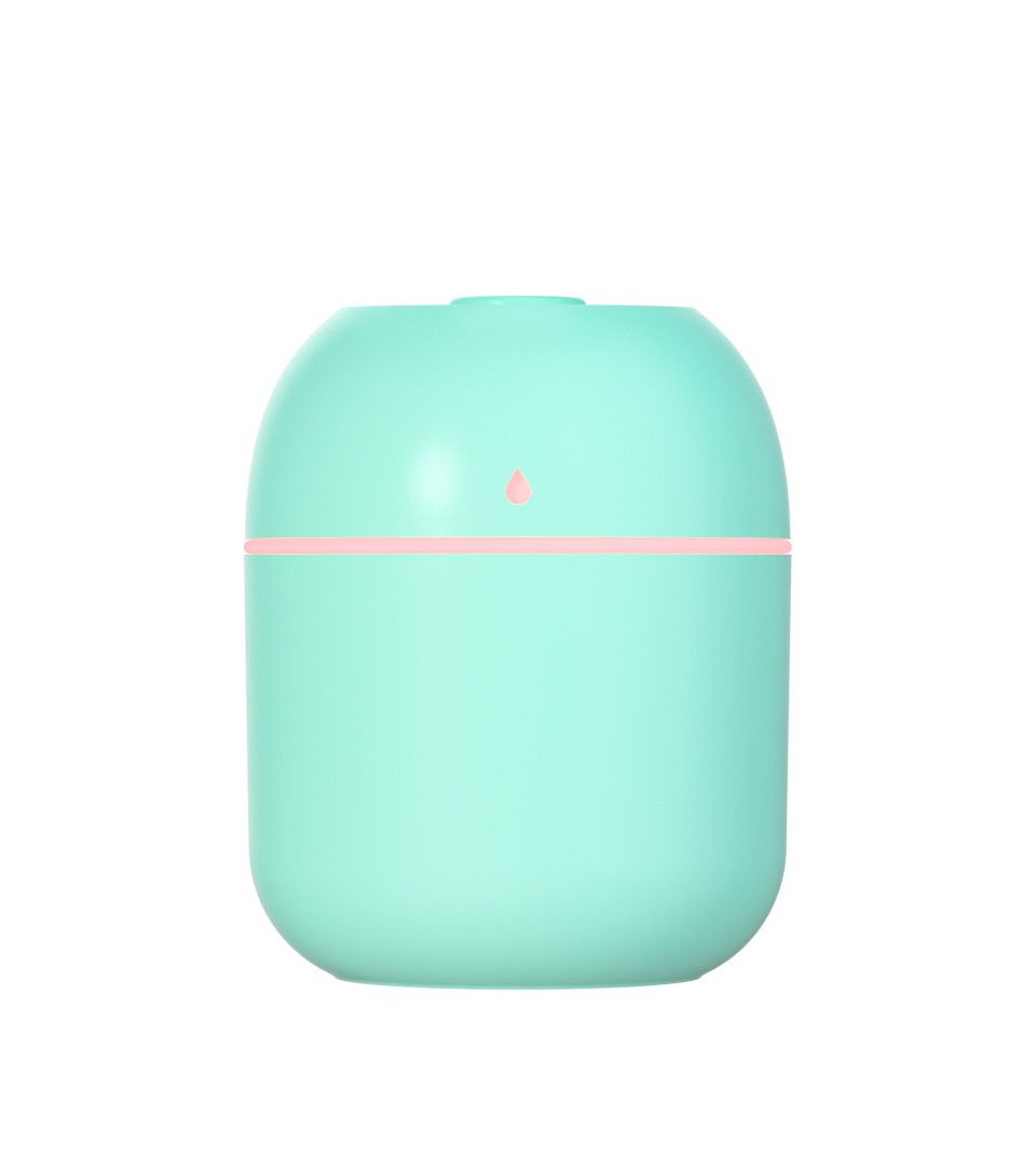 USB Car Humidifier With Colorful LED Lights, 330ml Quiet Mist Diffuser For Home & Office, Portable Aromatherapy Air Purifier With Auto Shut-Off_voghion.com