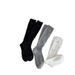 Sweet Style Bowknot Calf For Women, Spring And Autumn Thin Slightly Transparent JK Milk White Pile Socks With Ruffled_voghion.com