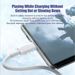 Câble de charge rapide USB A vers Type C 10 A pour téléphone portable Samsung_voghion.com