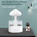 Cloud Raindrop Aromatherapy Machine Colorful Night Light Ultrasonic Essential Oil Aromatherapy Remote Control Humidifier Nebulizer_voghion.com