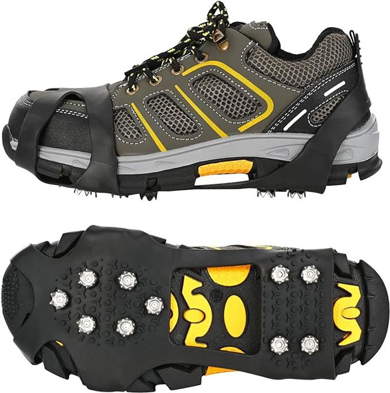 nail Ice Claw Does Not Fall Off Nail, Outdoor Anti Slip And Wear-resistant Shoe Cover, Climbing On Ice And Snow, Anti Fall And Mountain Climbing_voghion.com