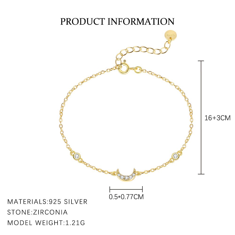 Bracelet tendance en argent pur S, polyvalent, géométrique, en forme d'étoile à cinq branches, serti de diamants, style français clair._voghion.com