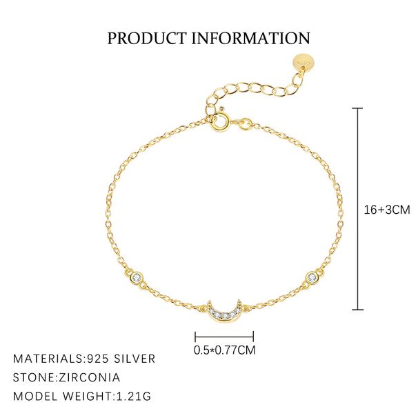 Bracelet tendance en argent pur S, polyvalent, géométrique, en forme d'étoile à cinq branches, serti de diamants, style français clair._voghion.com