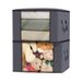 Home Storage Supplies Armadio Contenitore Pieghevole Non Tessuto Sacchetto Portaoggetti 90L Grande Sacchetto Portaoggetti_voghion.com