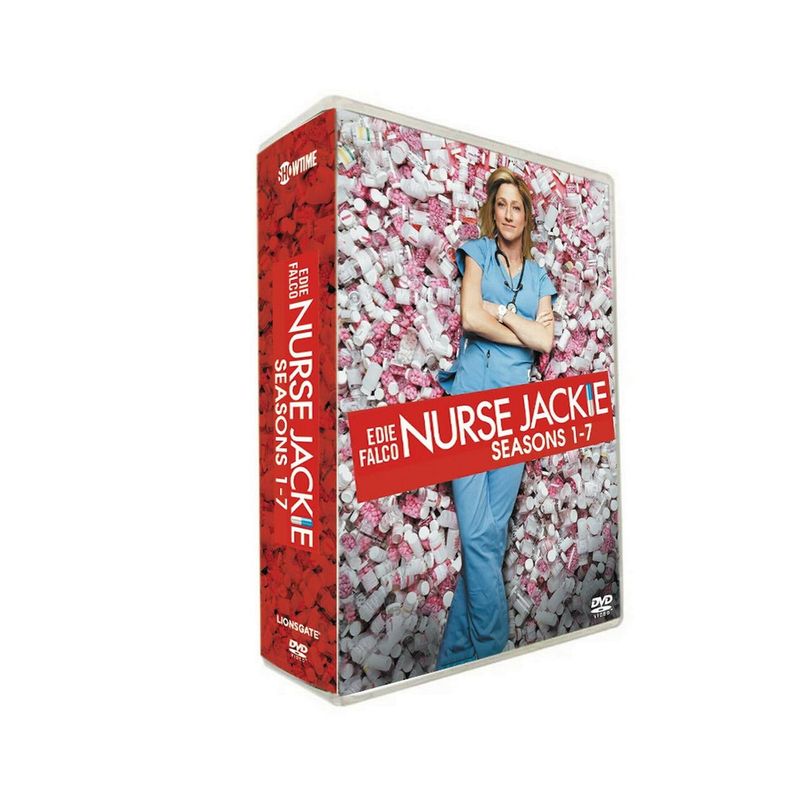 Nurse Jackie Season 1-7 The Complete Series [DVD][21-Discs] (Drama/Comedy, Compatible With All DVD Players)_voghion.com