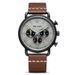 Reloj cronógrafo luminoso multifuncional ultrafino para hombre con calendario, resistente al agua y correa de acero inoxidable._voghion.com