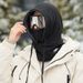 Gorro de invierno para hombre con bufanda integrada, resistente al frío, al viento y a la nieve, tipo lei feng, cálido, ideal para ciclismo y con forro polar._voghion.com