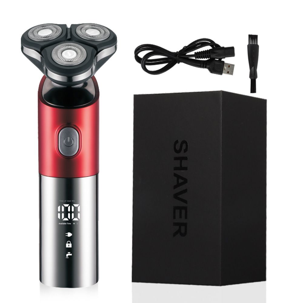 New fully intelligent electric shaver with multifunctional full body water washing beard knife for men 359_voghion.com
