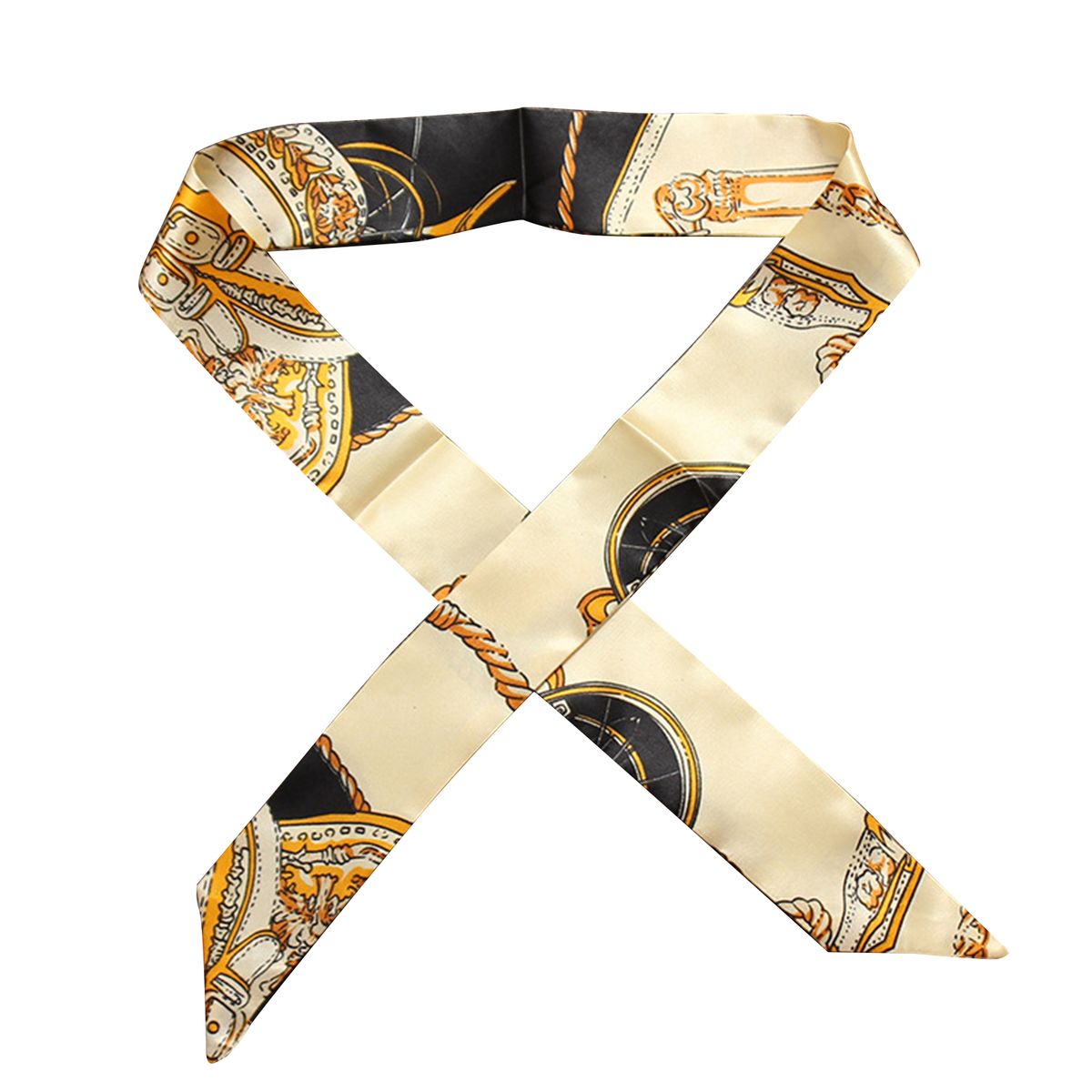 Drivedirect Fashion Moterų Bohemiško stiliaus marginimas Šalikas Rankinės Rankenėlė Apvyniojama juostele Galvos juosta_voghion.com