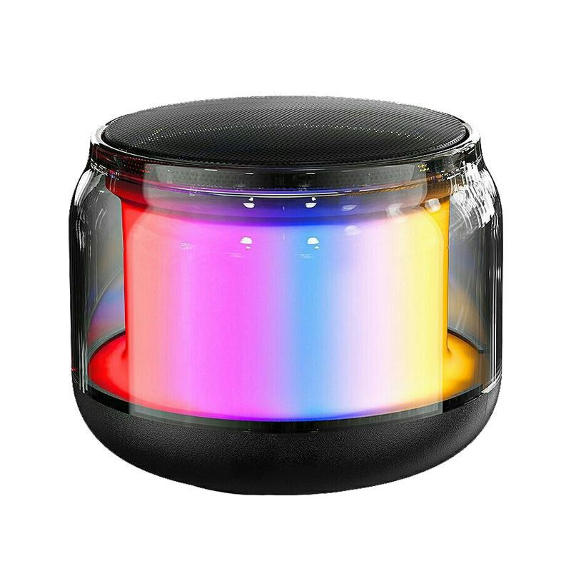 Portable Speakers Sci Fi Transparent Cool Bluetooth Small Speaker Mobile Phone Computer Desktop Wireless Portable Home Outdoor Mini Speaker_voghion.com