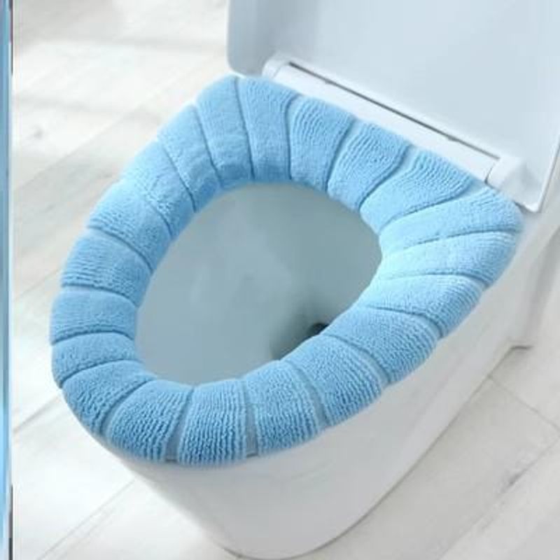 for Home Use, Thickened Left Side Large Cushion, Toilet Seat Cover, Enlarged Cushion_voghion.com