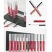 2023 neue Lipgloss Matte Set Veet Sexy Lippenstift Kit 6/12 Teile/los Kosmetik Set Wasserdicht Langlebig Lip Gloss Make-Up Tönung Kit_voghion.com