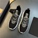 Trendy Brand Fashion Casual Breathable Sock Shoes European High-end Men's Flyknitl Sneakers Trend_voghion.com