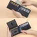 Herrentaschen Heißer Verkauf Herrenbrieftasche 14 Kartenfächer RFID-Kartenhalter Brieftasche mit Kohlefasermuster Große Kapazität Zweifach-Brieftasche Diebstahlsicher_voghion.com