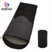 Saco de dormir 1,65 kg, saco de dormir alargado e emendável, à prova de umidade e antibeliscão, saco de dormir com zíper duplo_voghion.com