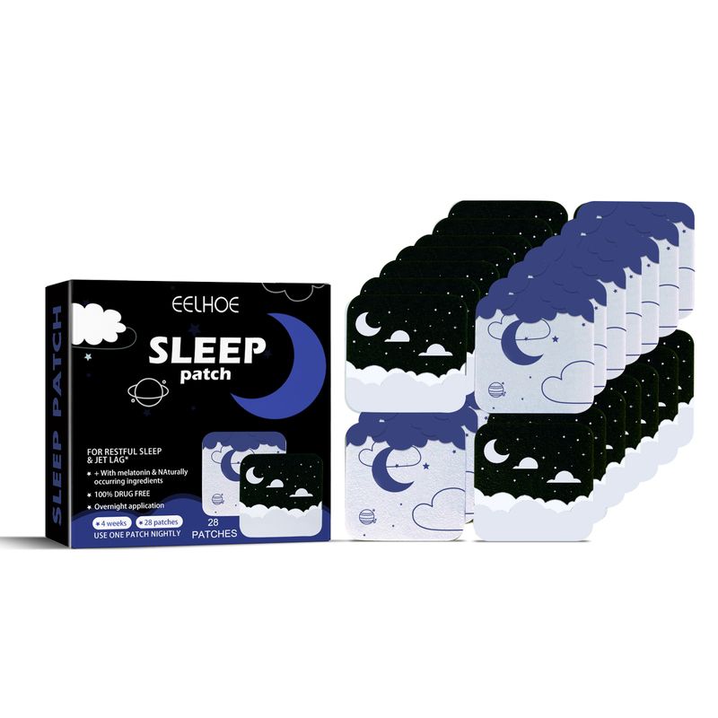Plasture pentru somn EELHOE, ameliorează iritabilitatea, anxietatea, insomnia, îmbunătățește calitatea somnului și îmbunătățește calitatea somnului_voghion.com