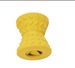 Dumbbell Food Dispenser Natural Rubber Durable Chew-Resistant Teething Puzzle Pet Dog Toy_voghion.com