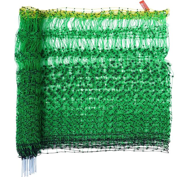 Con pali per rete per pecore L, rete PE per capre X, elettrica per recinzione H, picchetti a doppia punta da 42 a 164 piedi e recinzione portatile L_voghion.com