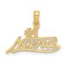 14K #1 NANA Script Charm_voghion.com