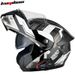 KQ-Power Dual Visor Modular Motorcycle Helmet With Built-in K20 Bluetooth, Long Battery Life, 3C Certified Full Face Helmet_voghion.com