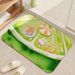 Tappetino antiscivolo per WC con motivo a cartoni animati, assorbente per il bagno, ad asciugatura rapida, per la porta del bagno_voghion.com