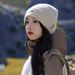 Herbst Winter Warm Gestrickt Für Männer Und Frauen Outdoor Wandern Gehörschutz Pullover Mode Pendeln Wollmütze_voghion.com