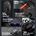 Laptop e mouse ottico wireless Bluetooth leggero PAW3311 con sensore XUNFOX H8 Gaming - Ready, adesivi inclusi_voghion.com