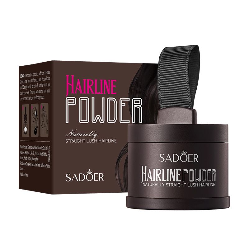 SADOER Hairline Powder - Polvere per contorno e ombretto per migliorare la fronte e l'attaccatura dei capelli_voghion.com
