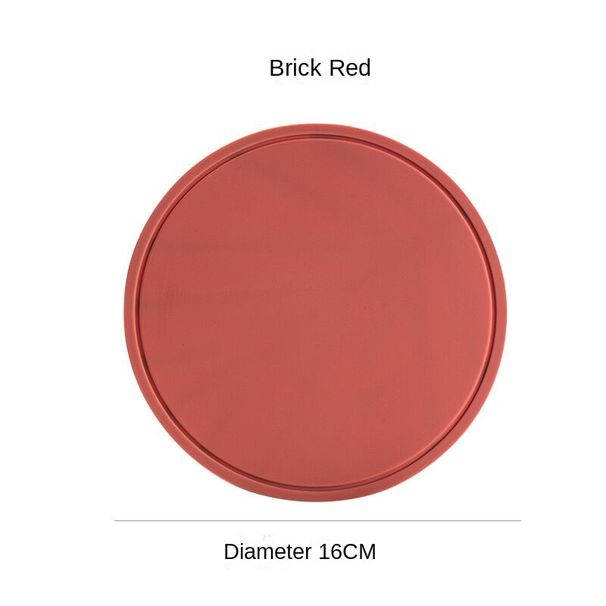 Στρογγυλό μονωτικό μαξιλαράκι σιλικόνης οικιακής κουζίνας Χοντρό μαξιλάρι για κύπελλο Τραπεζαρία μαξιλαράκι μόνωσης_voghion.com