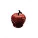Red Apple Ceramic Toothpick Holder – Festive Fruit-Shaped Kitchen & Dining Decor (Food-Safe Glaze, Non-Slip Base)_voghion.com