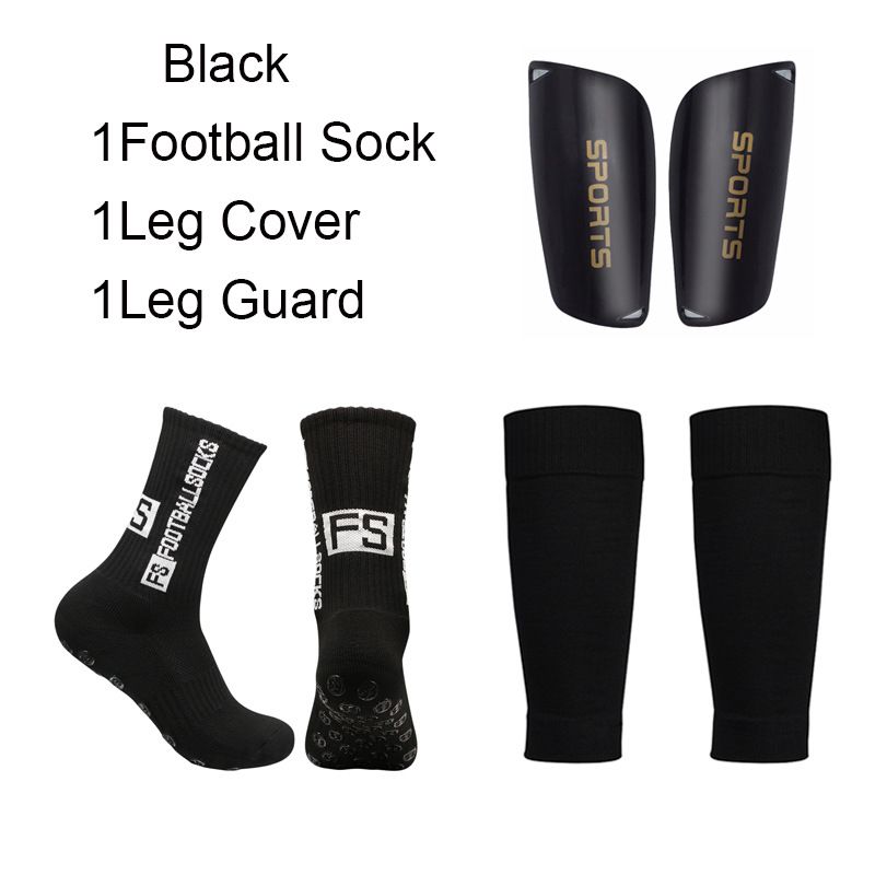 Calcetines deportivos de tres piezas para deportes y actividades al aire libre, calcetines de fútbol, calcetines de tubo medio, calcetines antideslizantes con pegamento, calcetines de pantorrilla, protectores de piernas, entrenamiento_voghion.com