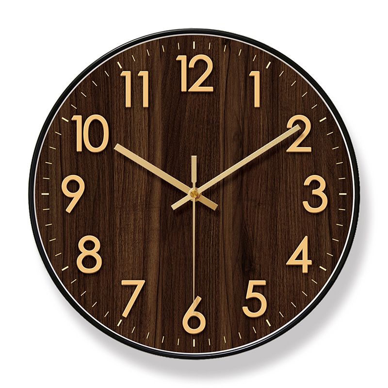 Yipula 6852 Orologio da parete moderno al quarzo silenzioso, alla moda e di lusso, per soggiorno e casa_voghion.com