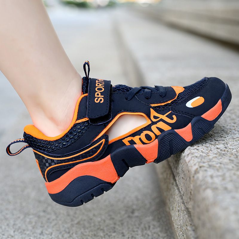 Kids’ Shoes Boys frame shoes summer new breathable children's sports shoes boys closed toe sandals medium and large children's shoes trendy_voghion.com