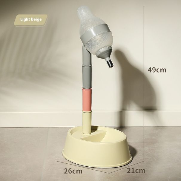 Uusi lemmikkien säädettävällä korkeudella varustettu koiran vesiannostelija, roikkuva kissan vesiannostelija_voghion.com