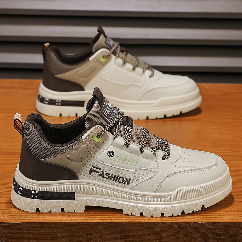 Men's Shoes Breathable Light Casual Shoes Thick Soles High Elastic Wear Sports Soft Soles Running Shoes_voghion.com