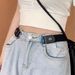 HOT Simple Fashionable Men'S Elastic Lazy Man'S Women'S Neutral And Seamless Jeans Belt Adjustable Length_voghion.com