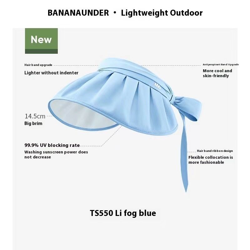 BENEUNDER Visor Hats for Women UPF50+ UV Protection, Adjustable Foldable Wide Brim Sun Hats, Lightweight for Summer Travel_voghion.com