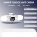Cámara IP con reflector para jardín HD inteligente, inalámbrica, WiFi, móvil, para exteriores, resistente al agua_voghion.com