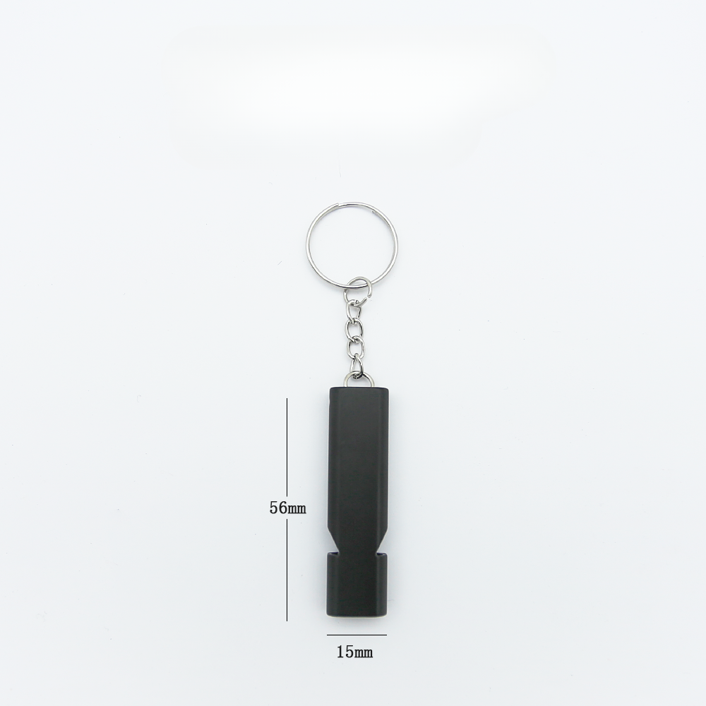 Outdoor High Flat Aluminum Alloy Frequency Survival Whistle Dual Tube Portable Gear EDC Tool_voghion.com
